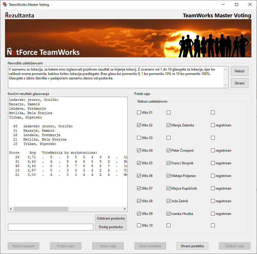 TeamWorks-07-1to10 Voting Collect